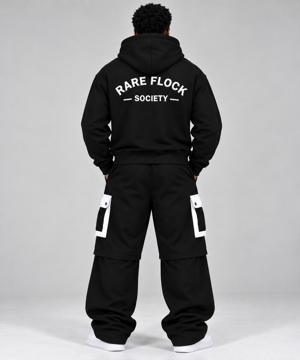RARE FLOCK DUNGASUIT 2-IN-1