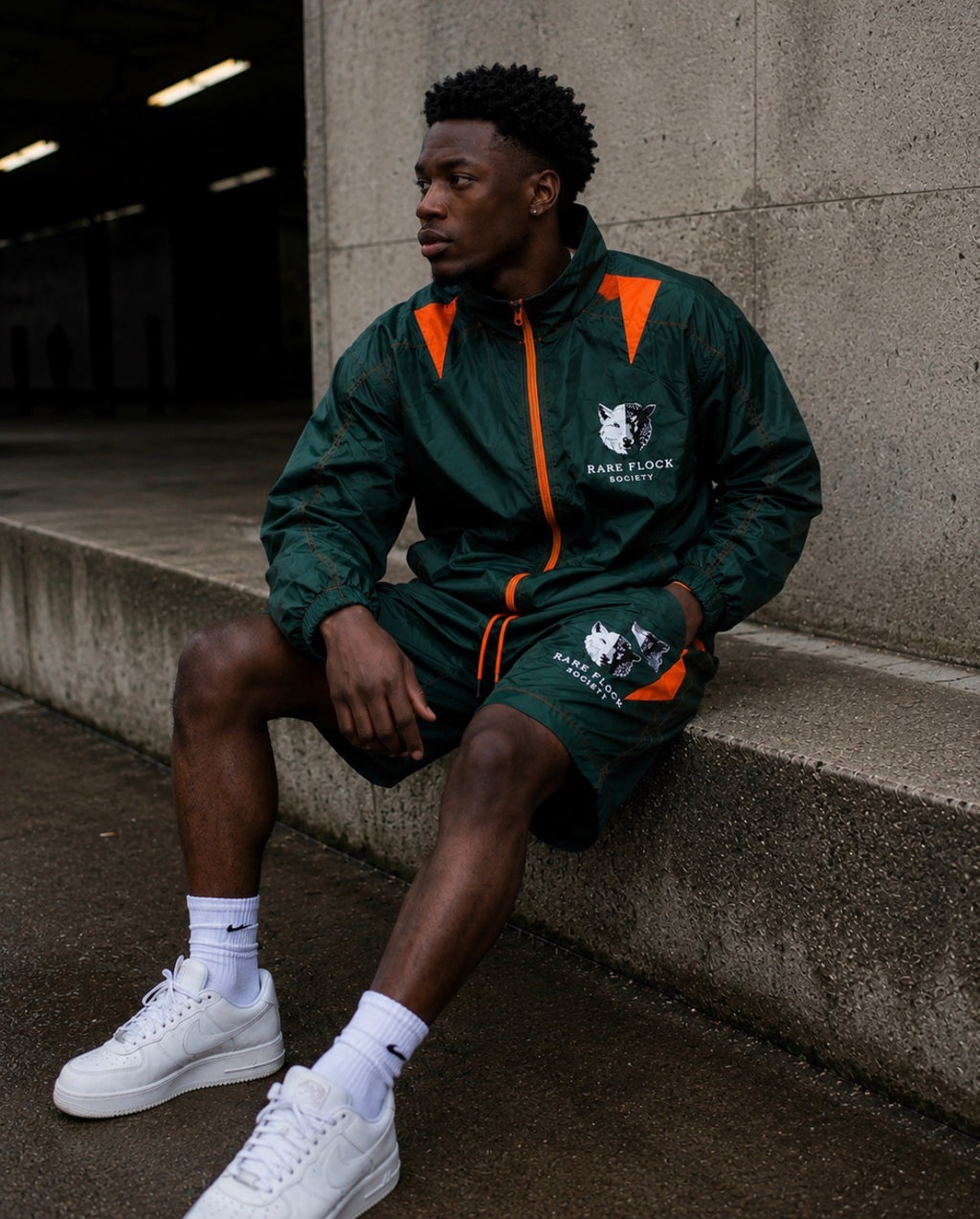 RARE FLOCK SOCIETY — FOREST STRIKE WINDBREAKER