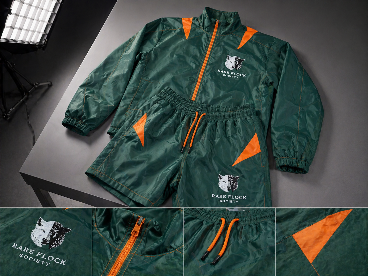 RARE FLOCK SOCIETY — FOREST STRIKE WINDBREAKER